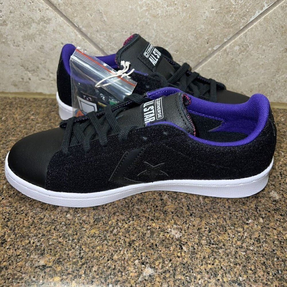 Converse Pro Leather Low It's Possible A01649C Black Sneakers Women's 7 New - Picture 2 of 7